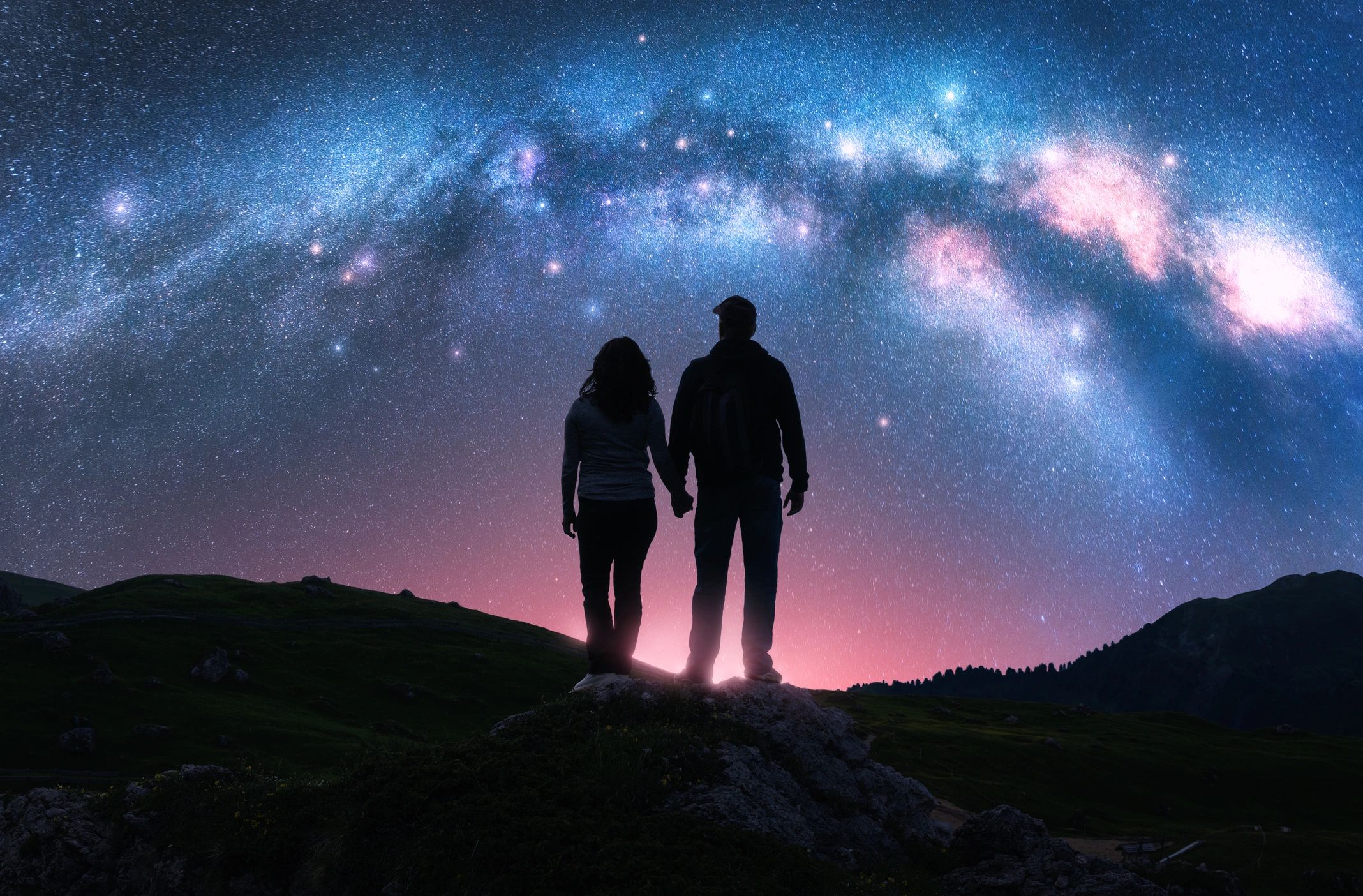 A brilliant Jupiter with visible cloud bands